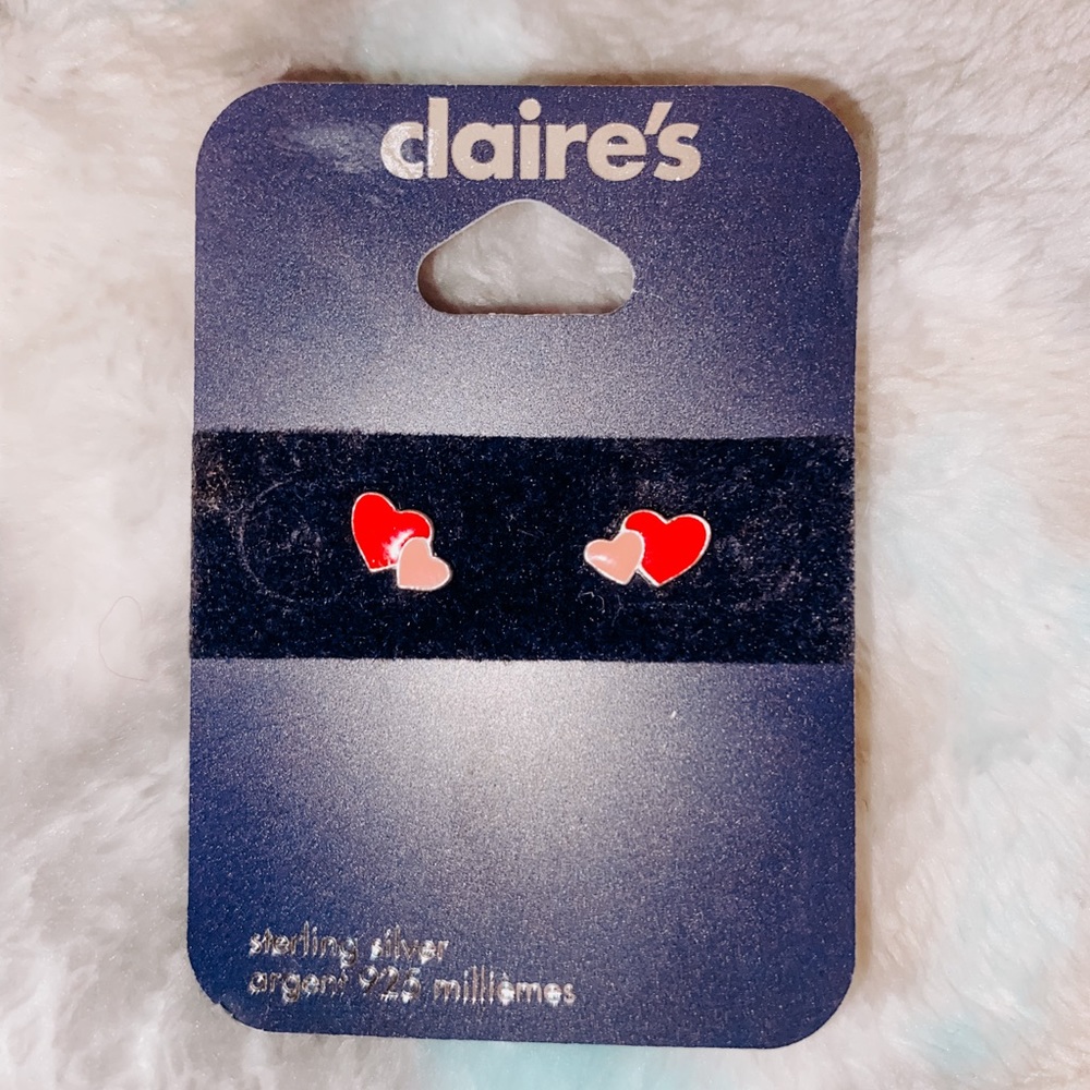 Heart Stud Earrings